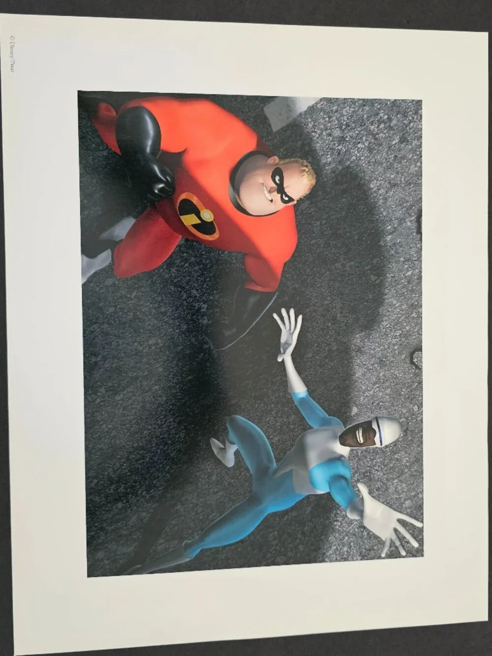 The Incredibles Lithograph - Disney Movie Club Large Format